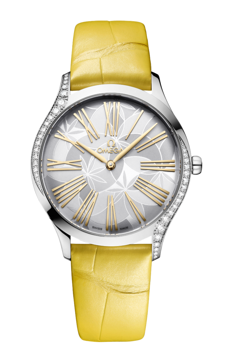 Omega | DE VILLE TR&Eacute;SOR 36 MM, ACCIAIO SU ALLIGATORE - 428.18.36.60.02.002 (1)