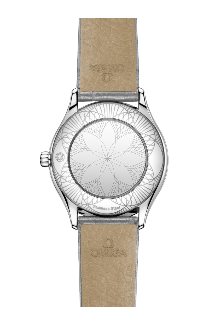 Omega | DE VILLE MINI TR&Eacute;SOR 26 MM, ACCIAIO SU ALLIGATORE - 428.18.26.60.04.001 (2)