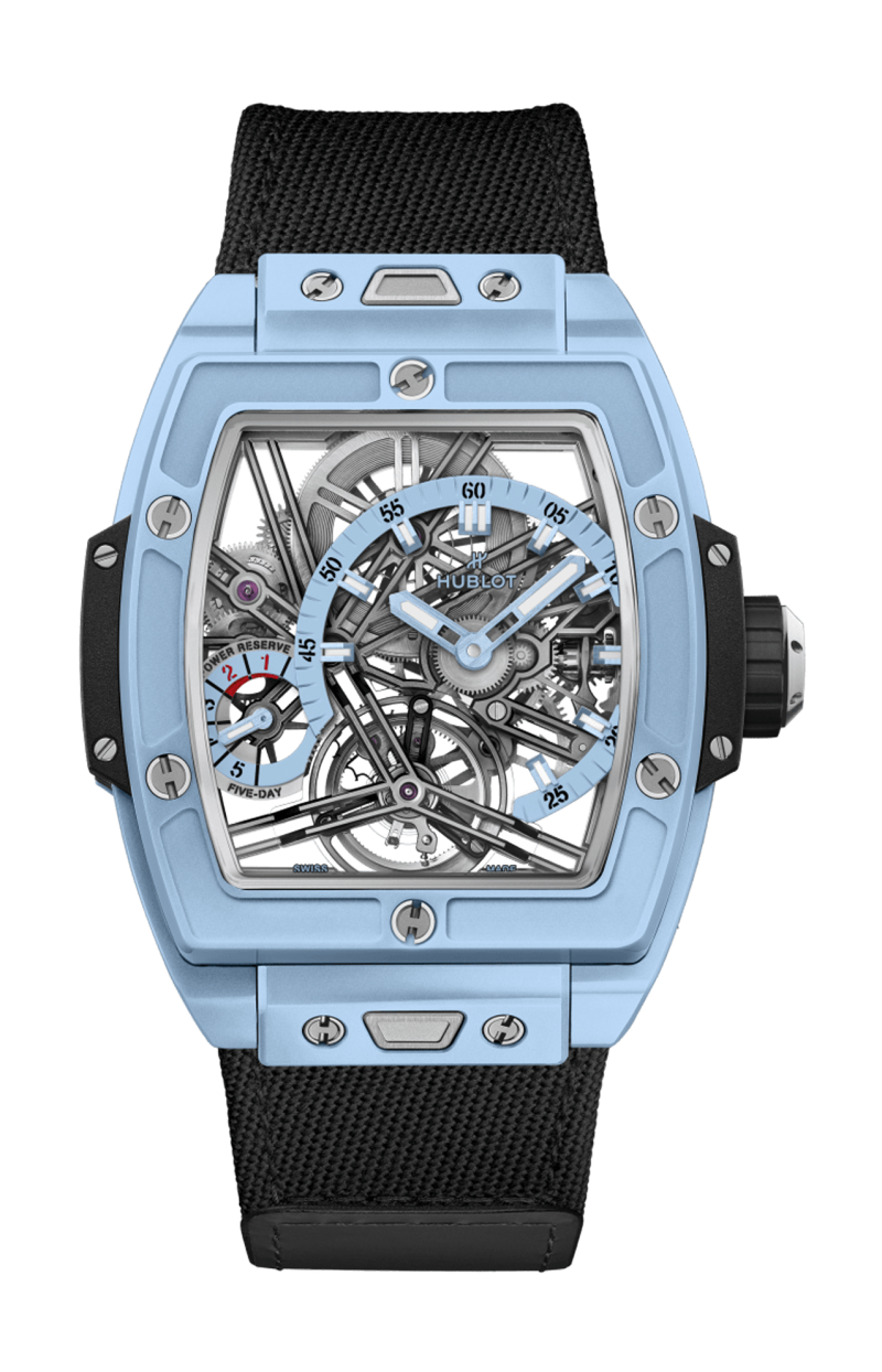 Hublot | SPIRIT OF BIG BANG TOURBILLON 5-DAY POWER RESERVE SKY BLUE CERAMIC 42 MM - LIMITED EDITION - 645.EX.5123.NR (1)