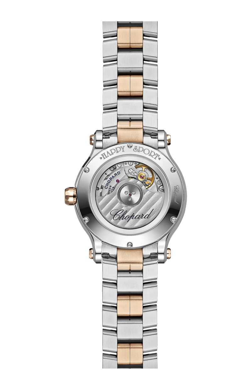 Chopard | HAPPY SPORT 33 MM, AUTOMATICO, ORO ROSA ETICO, LUCENT STEEL&trade;, DIAMANTI - 278608 (2)