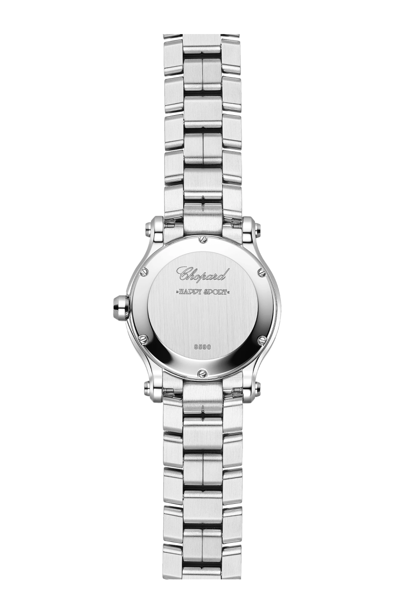 Chopard | HAPPY SPORT 30 MM, QUARZO, LUCENT STEEL&trade;, DIAMANTI - 278590 (2)