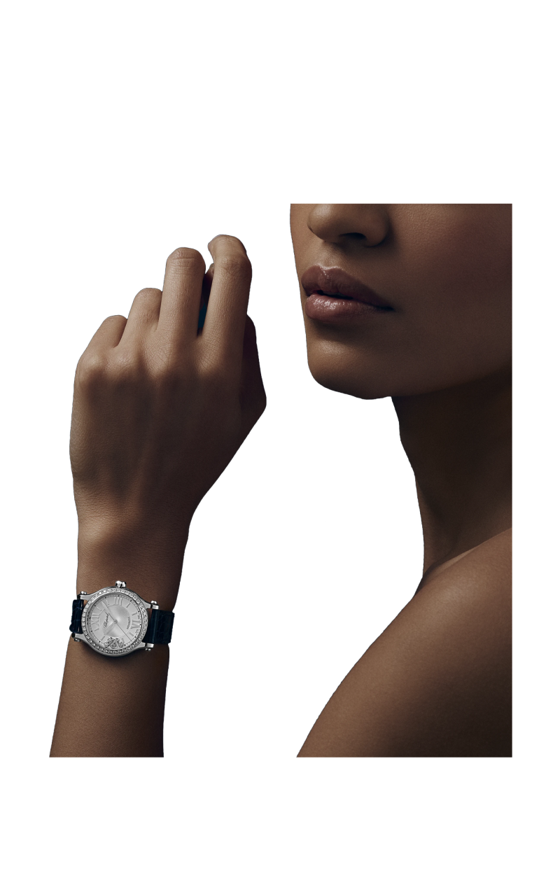 Chopard | HAPPY SPORT 33 MM, AUTOMATICO, LUCENT STEEL&trade;, DIAMANTI - 278608 (5)