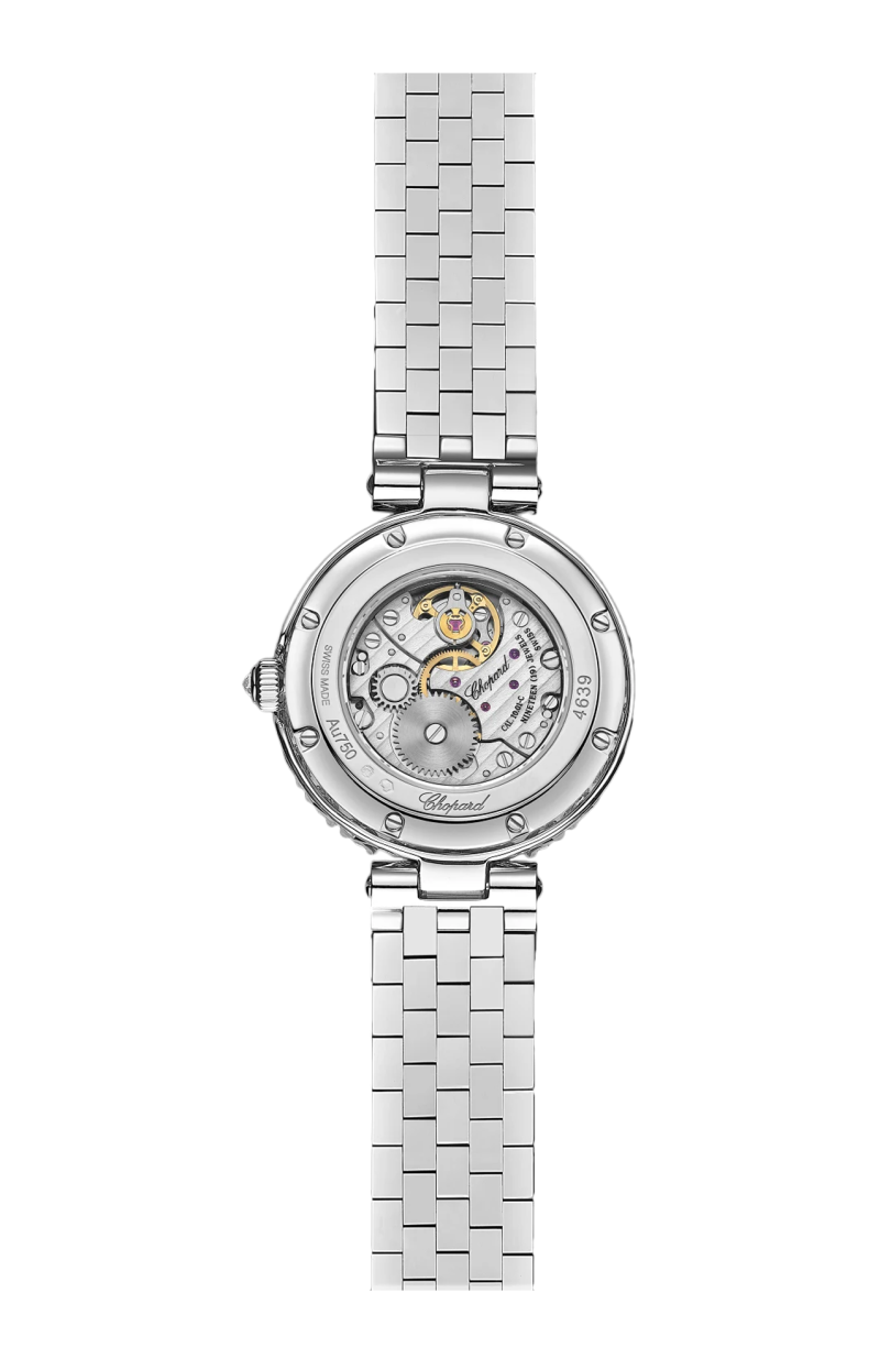 Chopard | L'HEURE DU DIAMANT ROUND 26 MM, MANUALE, ORO BIANCO ETICO, DIAMANTI - 10A178 (2)