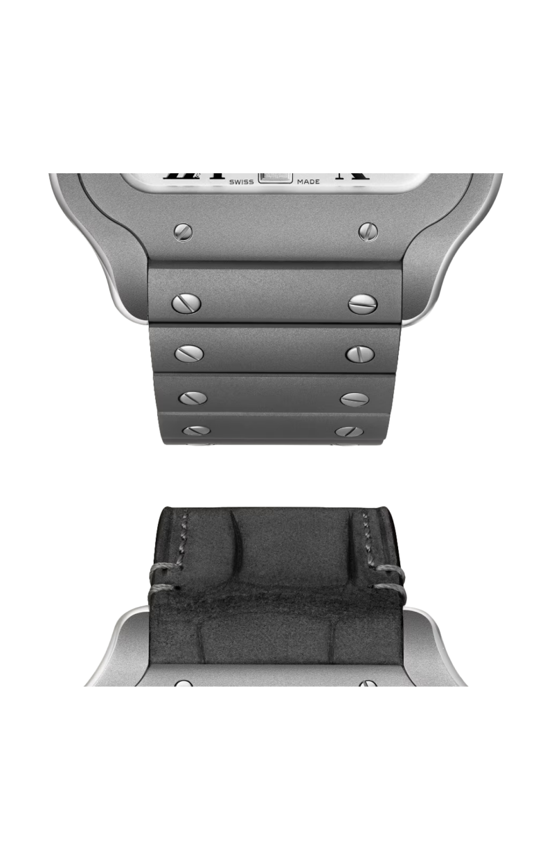 Cartier | SANTOS DE CARTIER MODELLO GRANDE, TITANIO, AUTOMATICO - WSSA0089 (2)