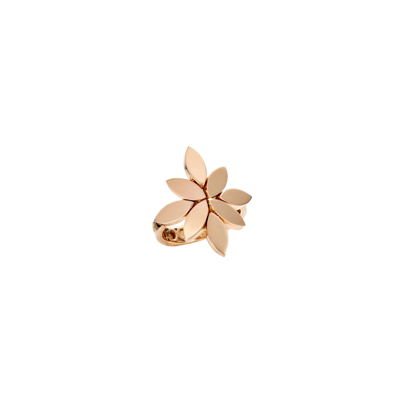 Pasquale Bruni | ANELLO GHIRLANDA LUCE DI LOTO IN ORO ROSA - 16693R (1)
