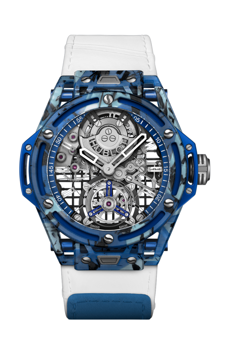Hublot | BIG BANG TOURBILLON NOVAK DJOKOVIC GOAT EDITION BLUE 44 MM - 429.QKB.0120.NR.DJO26 (1)