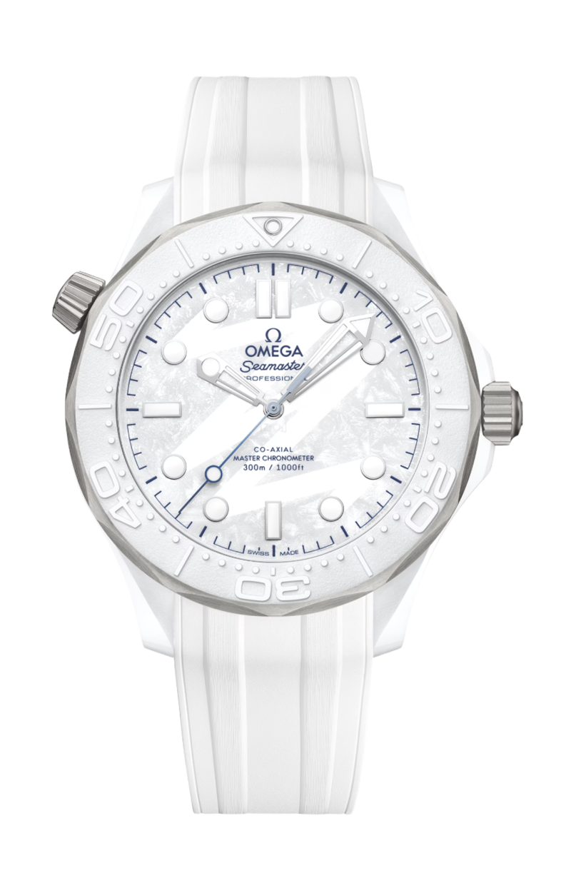 Omega | SEAMASTER DIVER 300M 43,5 MM, CERAMICA BIANCA - TITANIO SU CAUCCI&Ugrave; - 522.92.44.20.04.001 (1)