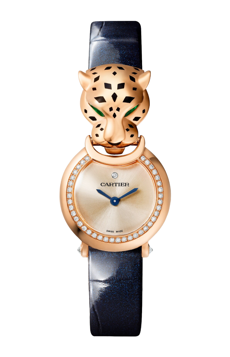 Cartier | PANTH&Egrave;RE DE CARTIER MODELLO MINI, ORO ROSA E DIAMANTI, QUARZO - HPI01724 (1)