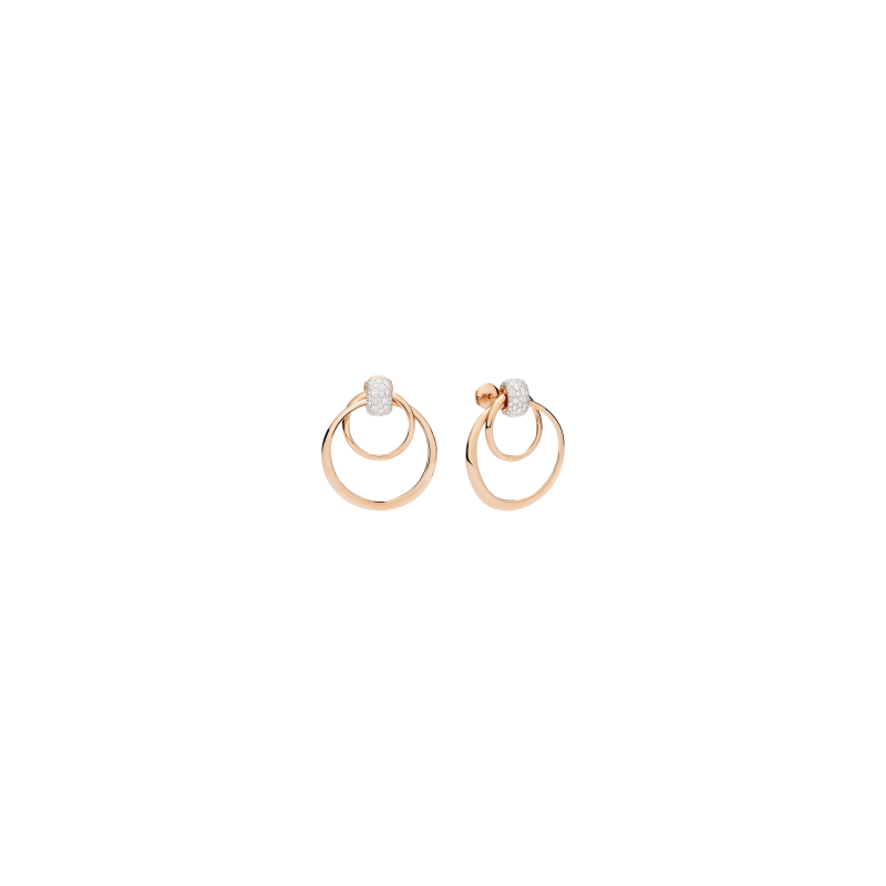 Pomellato | ORECCHINI POMELLATO TOGETHER IN ORO ROSA E DIAMANTI - POC6011O7WHRDB000 (1)