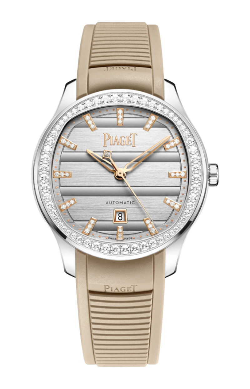 Piaget | PIAGET POLO SIGNATURE DATE AUTOMATICO ACCIAIO DIAMANTI - G0A51011 (1)