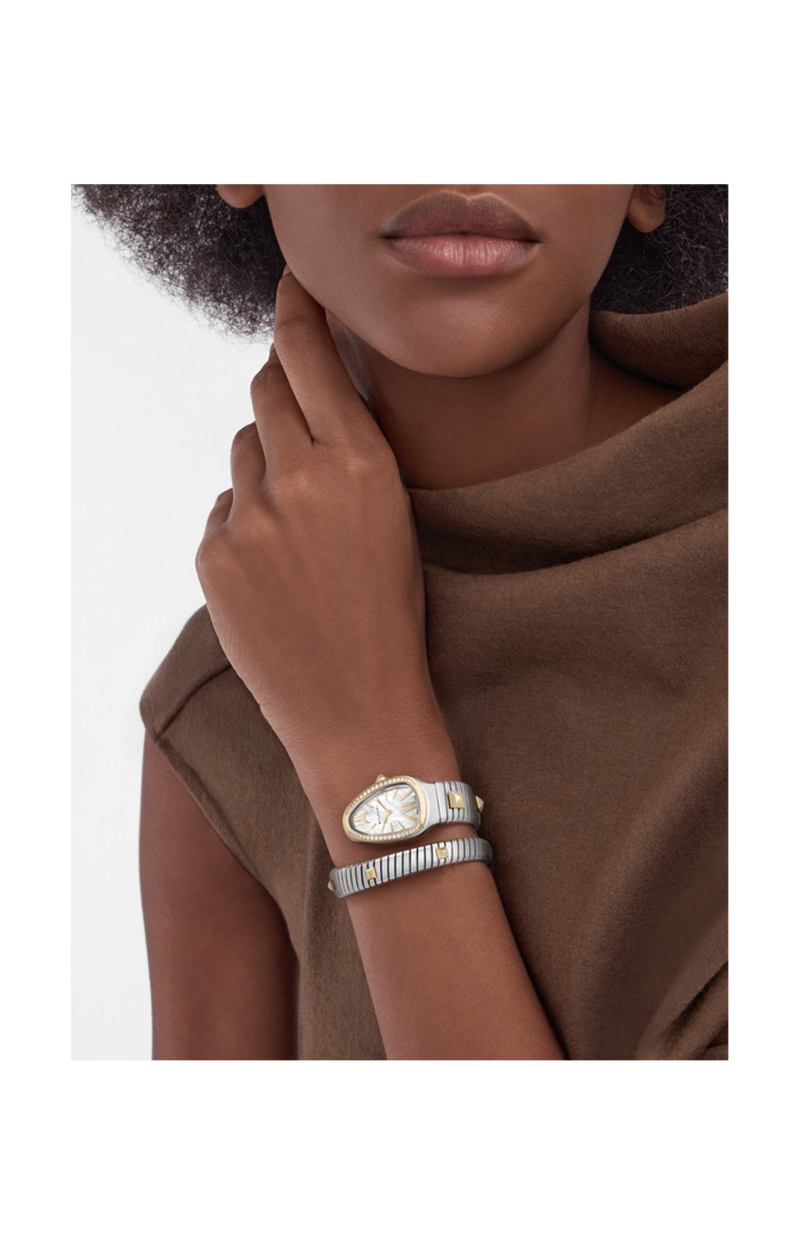 Bulgari | SERPENTI TUBOGAS GOLD & STEEL - LIMITED EDITION - RE00153 (5)