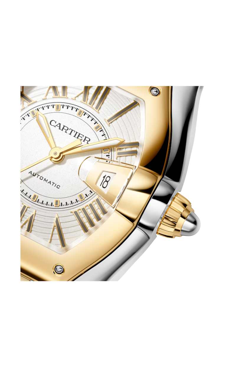 Cartier | ROADSTER MODELLO MEDIO, ORO GIALLO, ACCIAIO, AUTOMATICO - W2RD0009 (4)