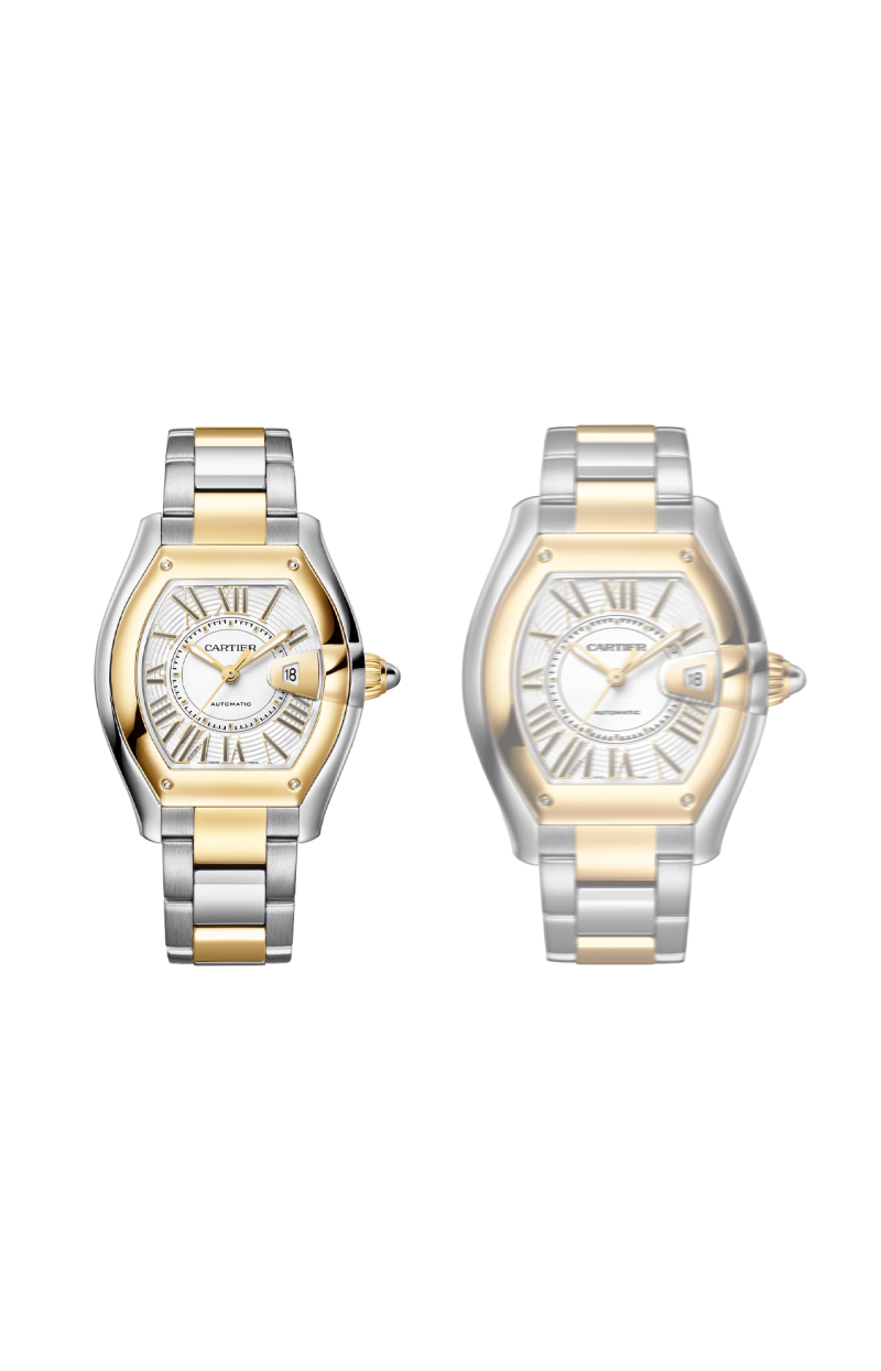Cartier | ROADSTER MODELLO MEDIO, ORO GIALLO, ACCIAIO, AUTOMATICO - W2RD0009 (7)