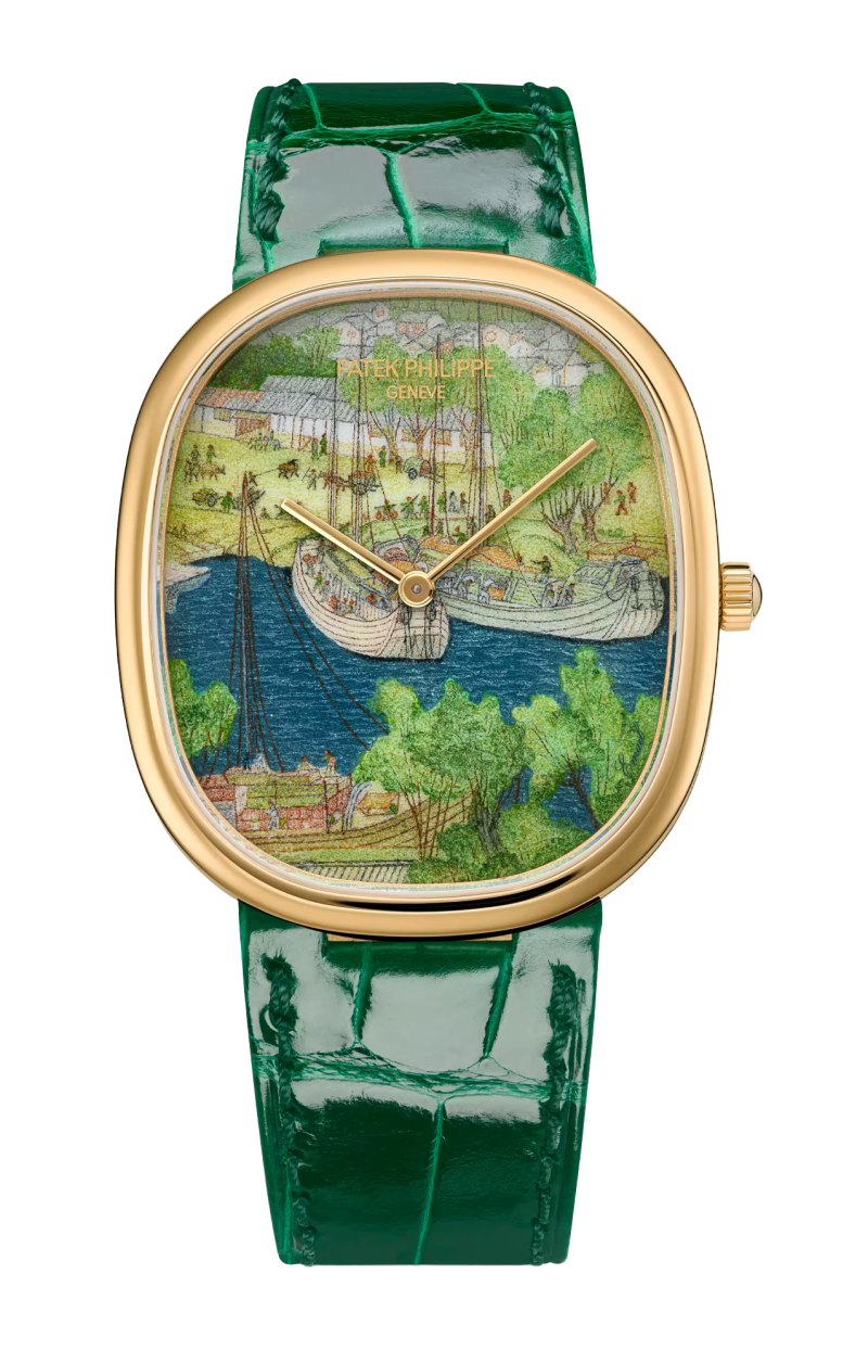 Patek Philippe | RARE HANDCRAFTS BARCHE NEL PORTO, AUTOMATICO - LIMITED EDITION - 5738/50J-016 (1)