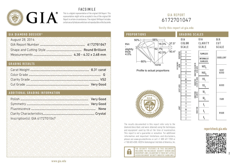 Bartorelli Italian Jewels | ORECCHINI PUNTO LUCE IN ORO BIANCO CON DIAMANTI CERTIFICATI GIA - BAOR25 (3)