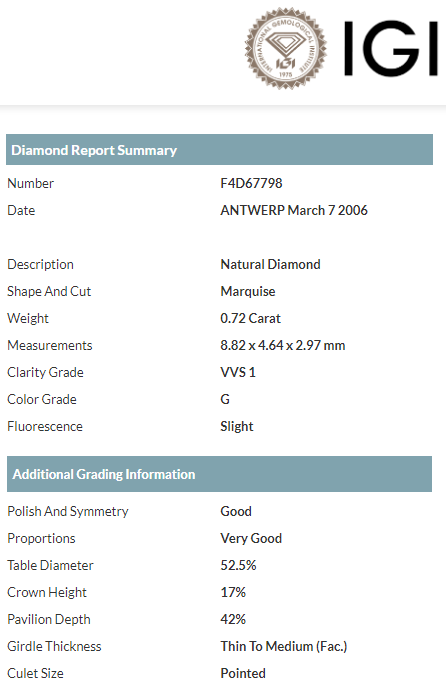 Bartorelli Italian Jewels | ANELLO IN PLATINO CON DIAMANTI BIANCHI CERTIFICATI IGI - 3M00008W (6)