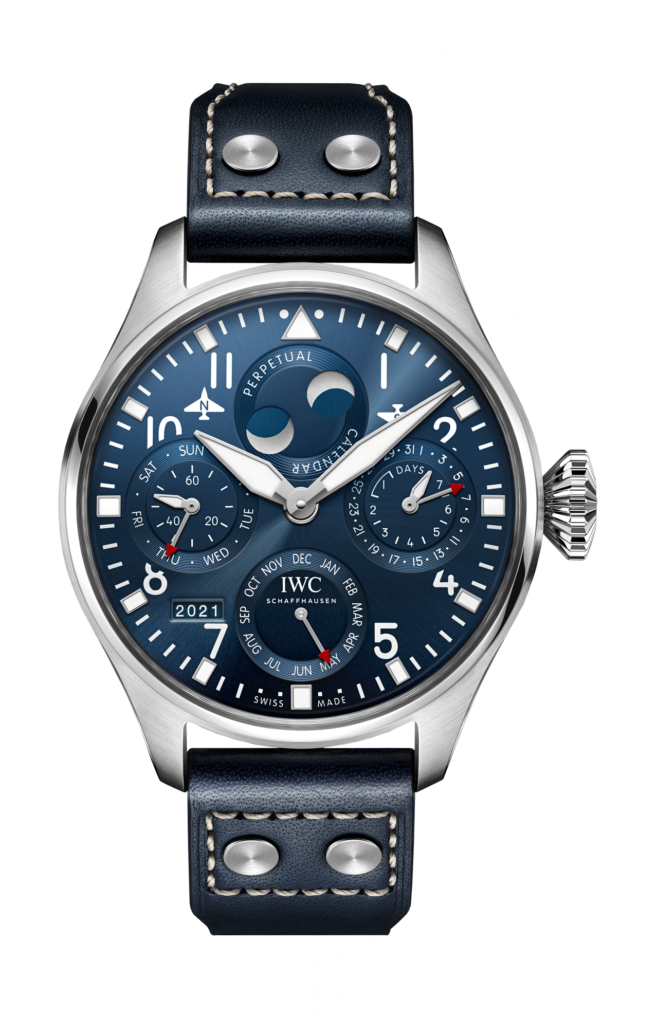 Iwc Schaffhausen | BIG PILOT&rsquo;S WATCH PERPETUAL CALENDAR - IW503605 (1)