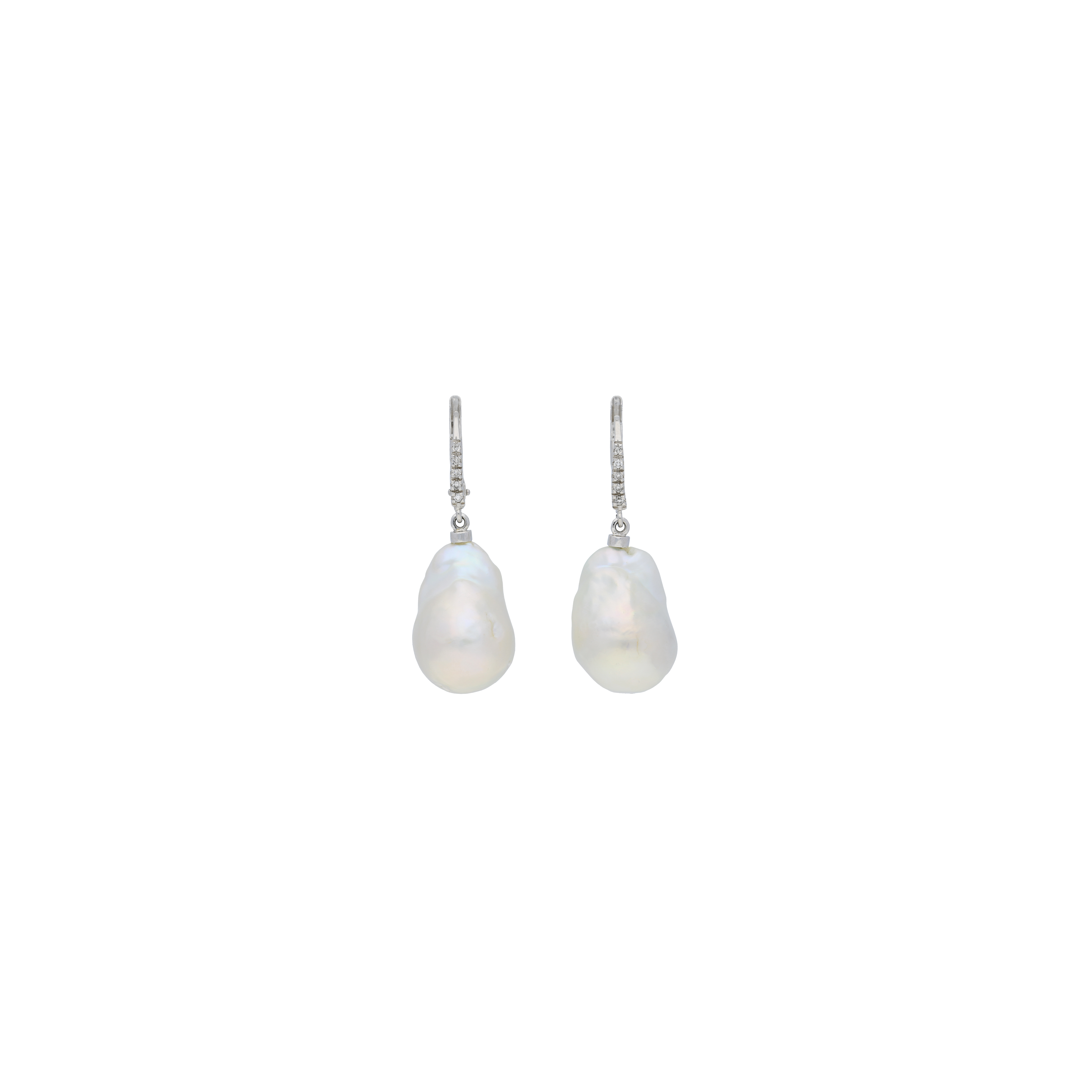 Bartorelli Italian Jewels | ORECCHINI IN ORO BIANCO CON PERLE E DIAMANTI BIANCHI - PA-0078/4-T (1)