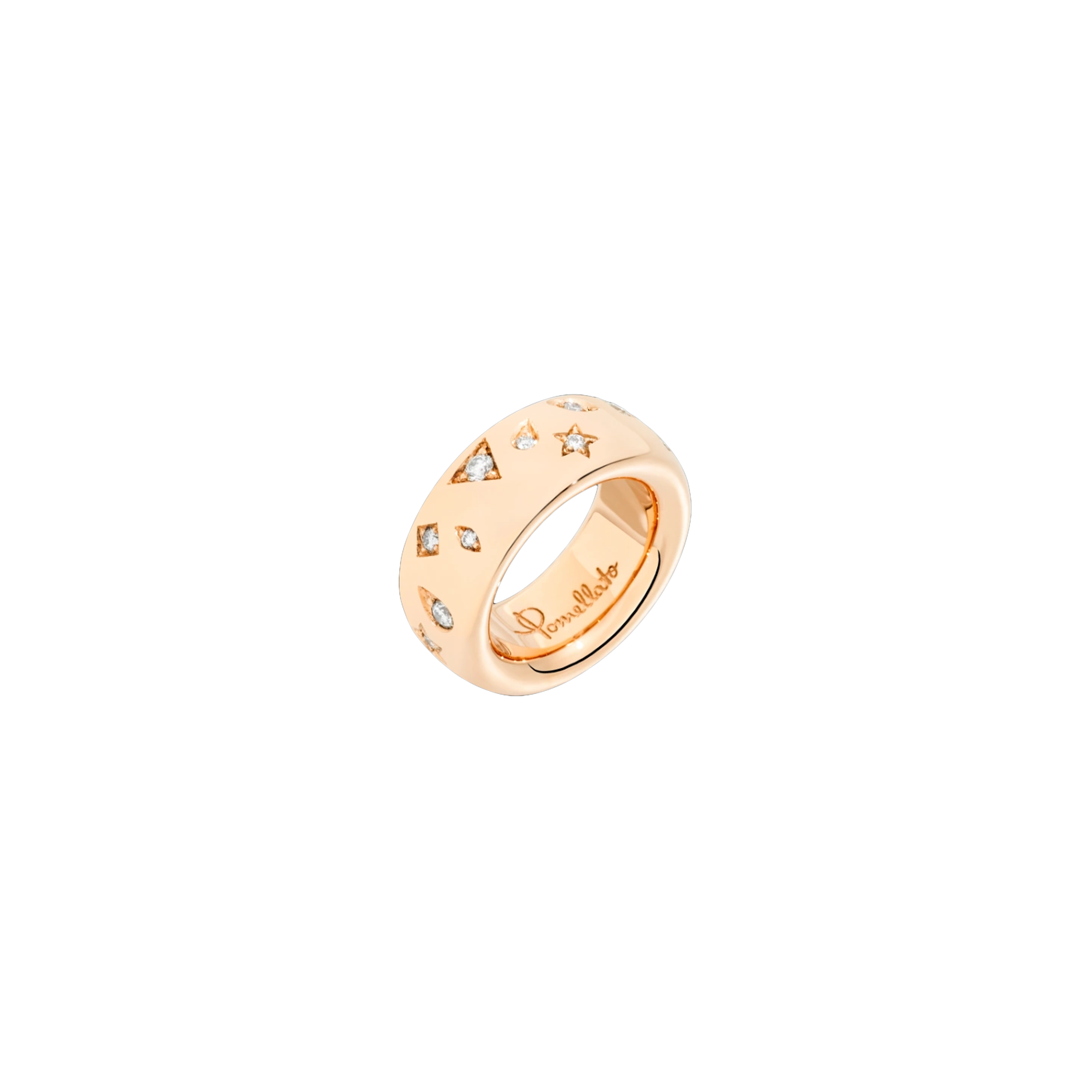 Pomellato | ANELLO ICONICA IN ORO ROSA E DIAMANTI - PA91060O7000DB000 - PA91060O7000DB000 (1)