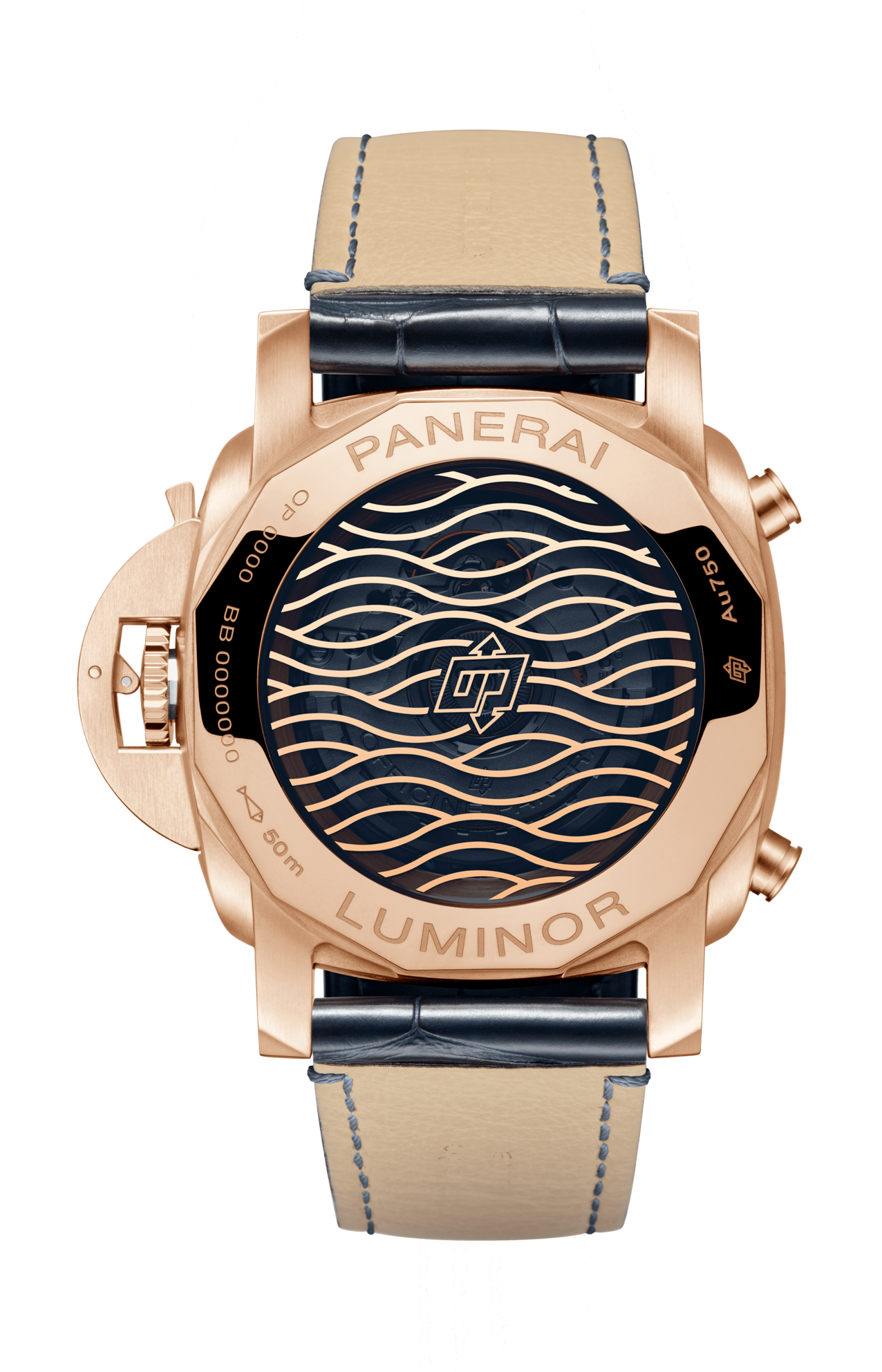 Panerai | LUMINOR CHRONO GOLDTECH&trade; BLU NOTTE - PAM01111 (2)