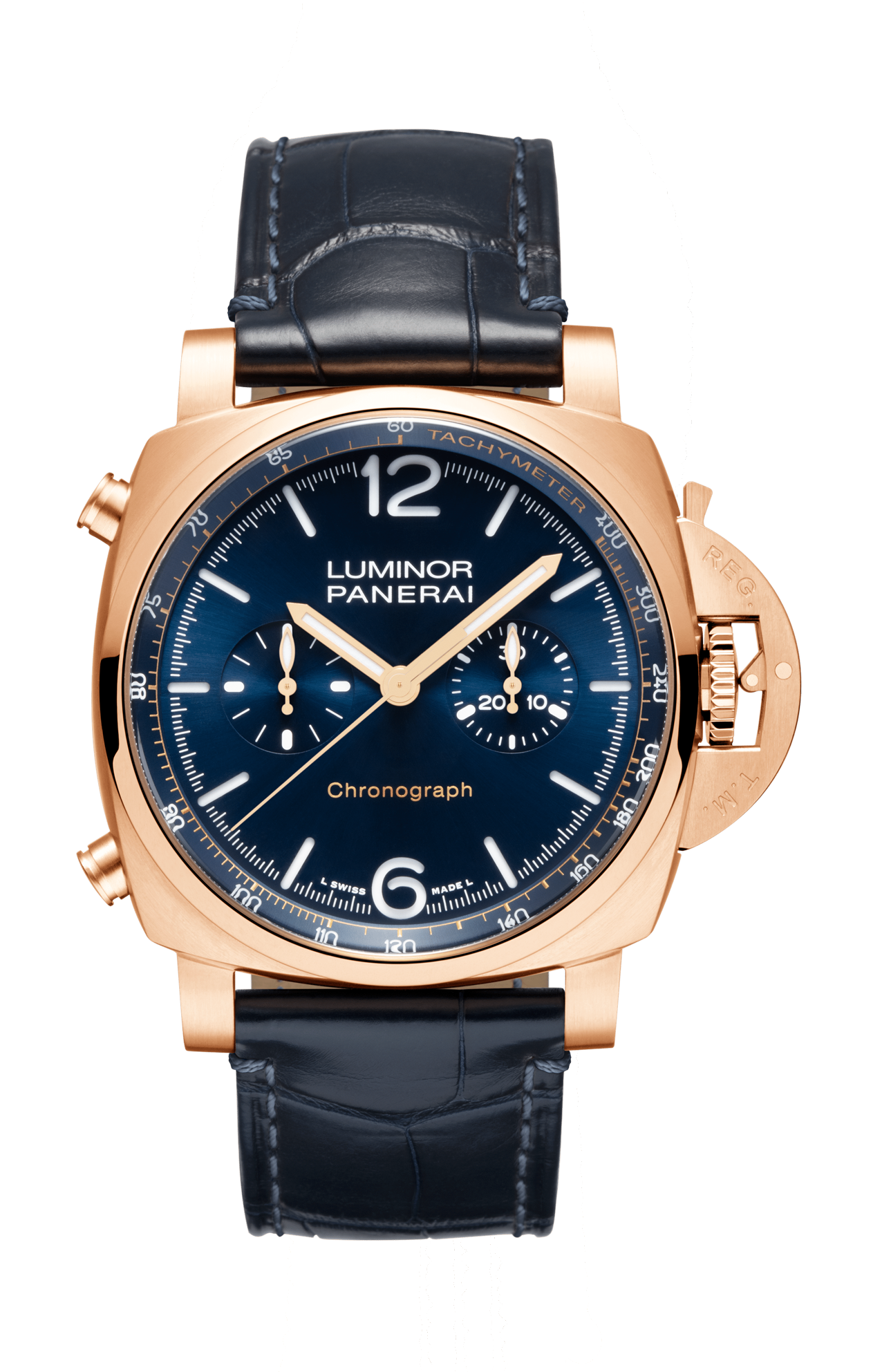 Panerai | LUMINOR CHRONO GOLDTECH&trade; BLU NOTTE - PAM01111 (1)