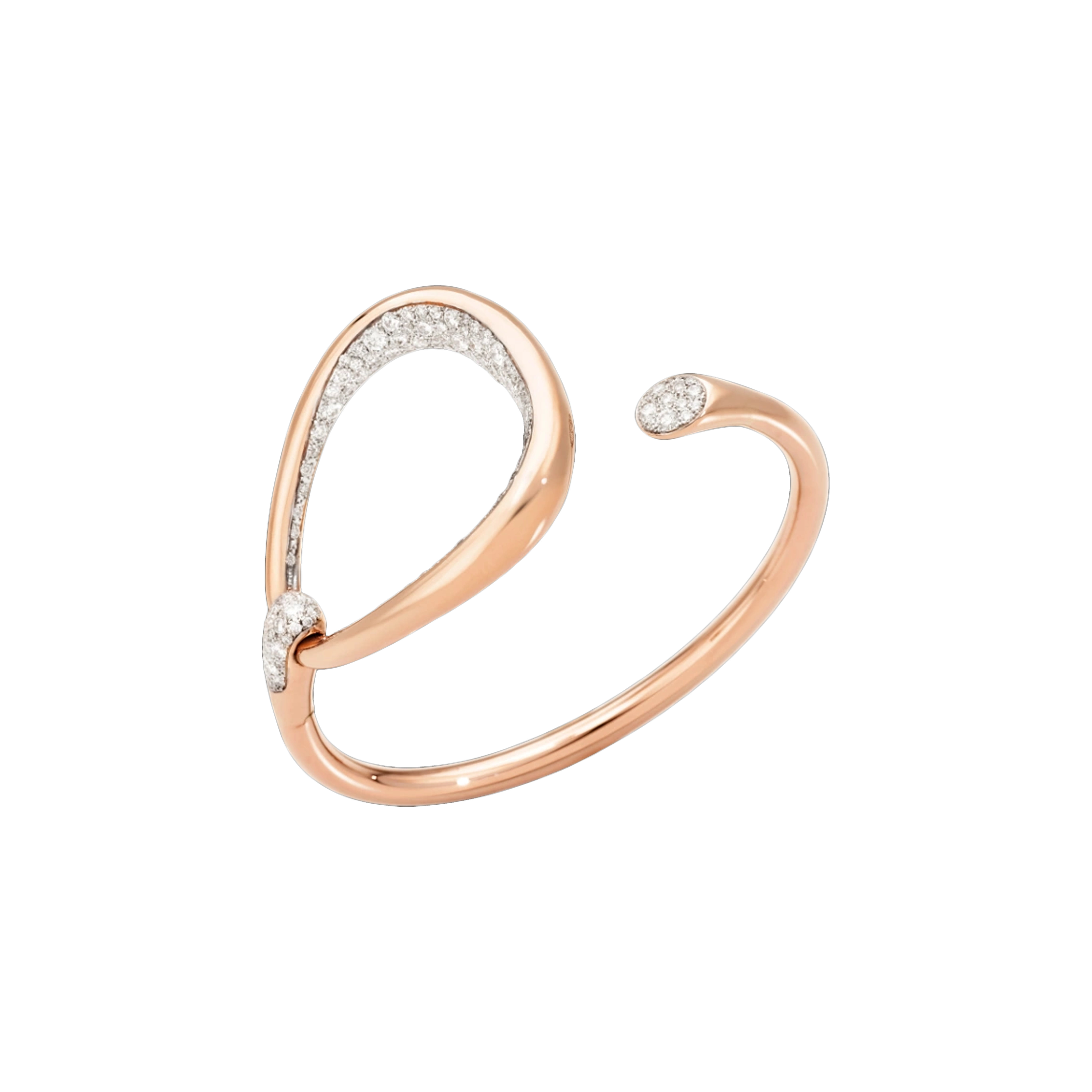 Pomellato | BRACCIALE FANTINA IN ORO ROSA E DIAMANTI - PBC0091O7WHRDB000 - PBC0091O7WHRDB000 (1)