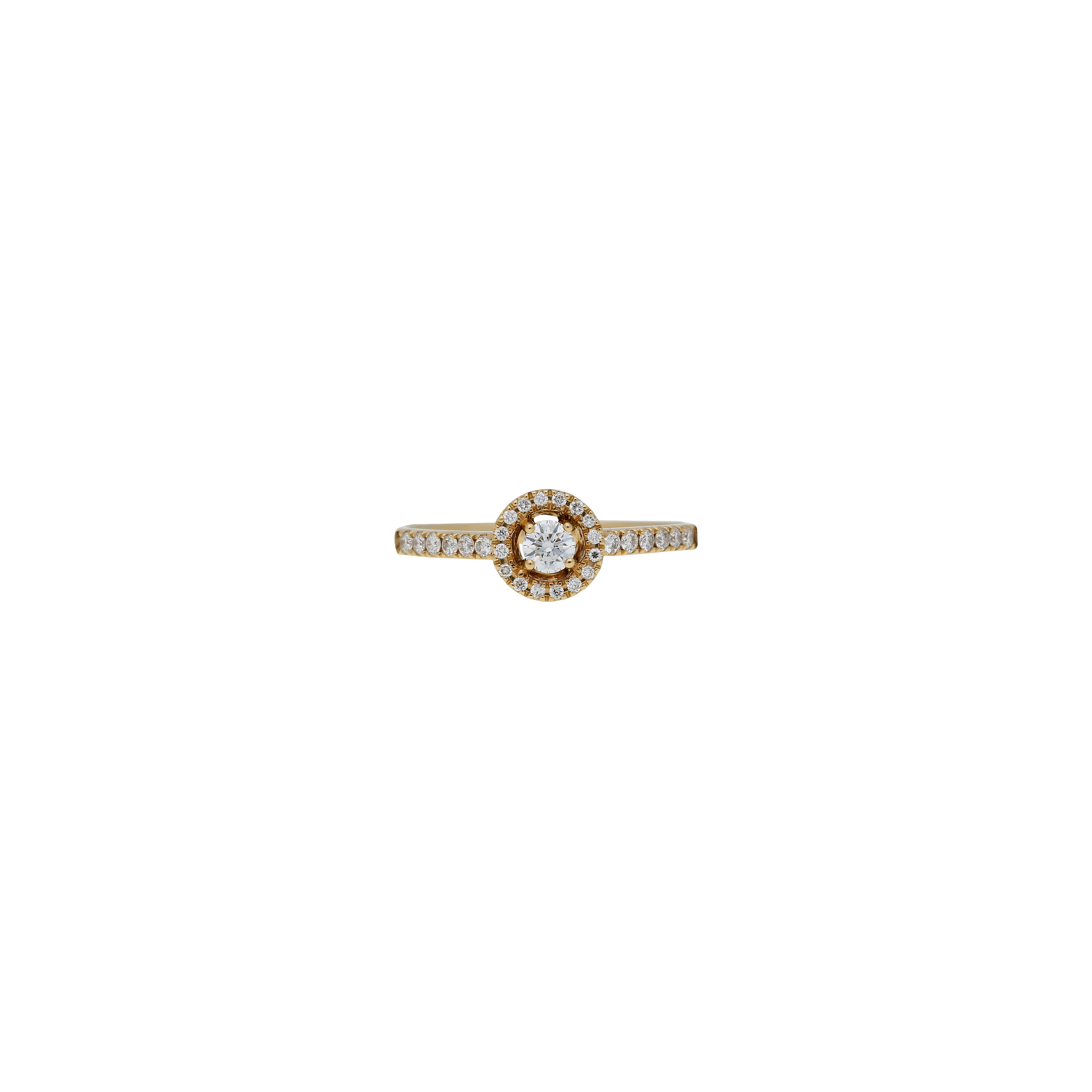 Bartorelli Italian Jewels | ANELLO SOLITARIO IN ORO ROSA E DIAMANTI BIANCHI - VR22404DP (3)