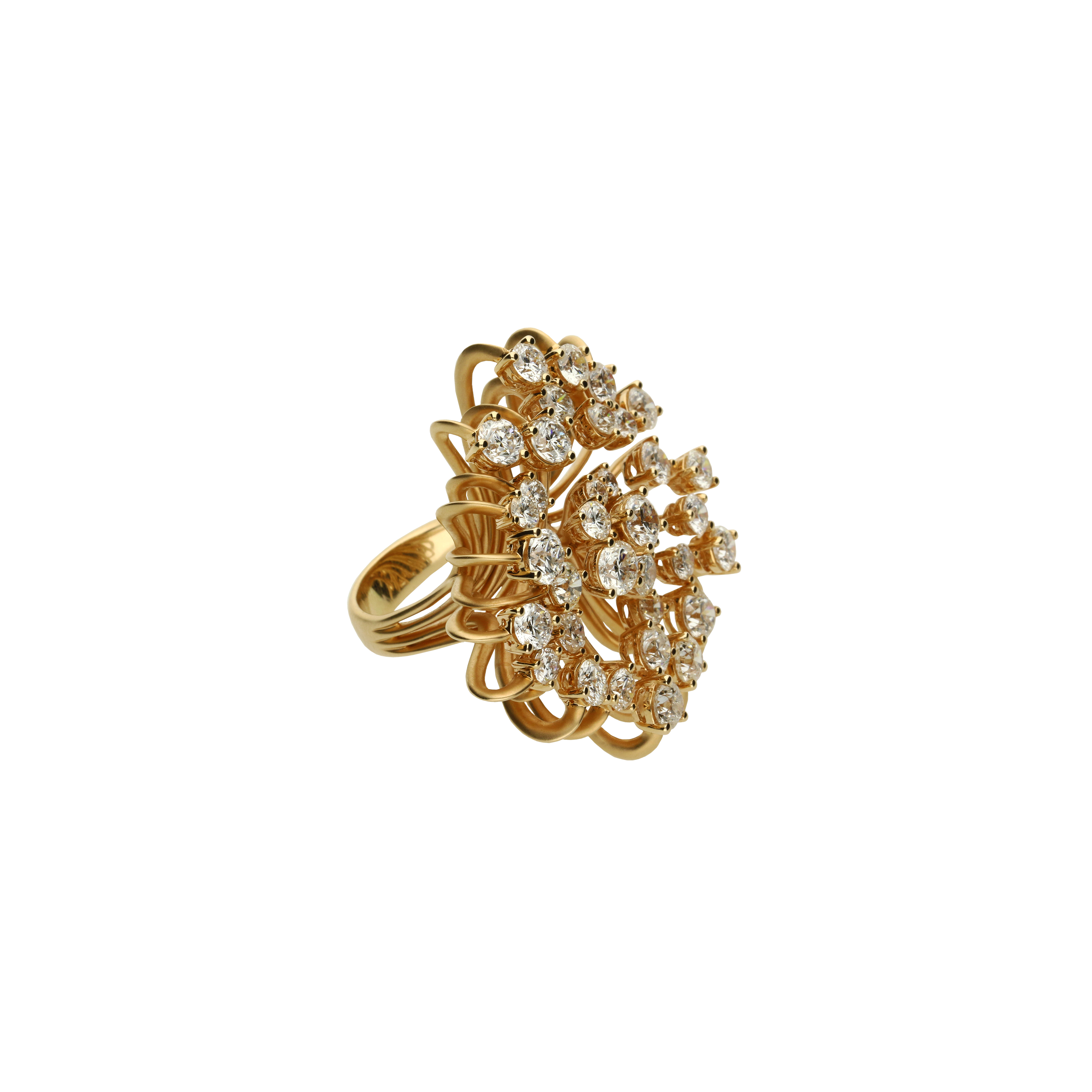 Bartorelli Italian Jewels | ANELLO RAMI ORO ROSA DIAMANTI BIANCHI - VR26684DPS (3)