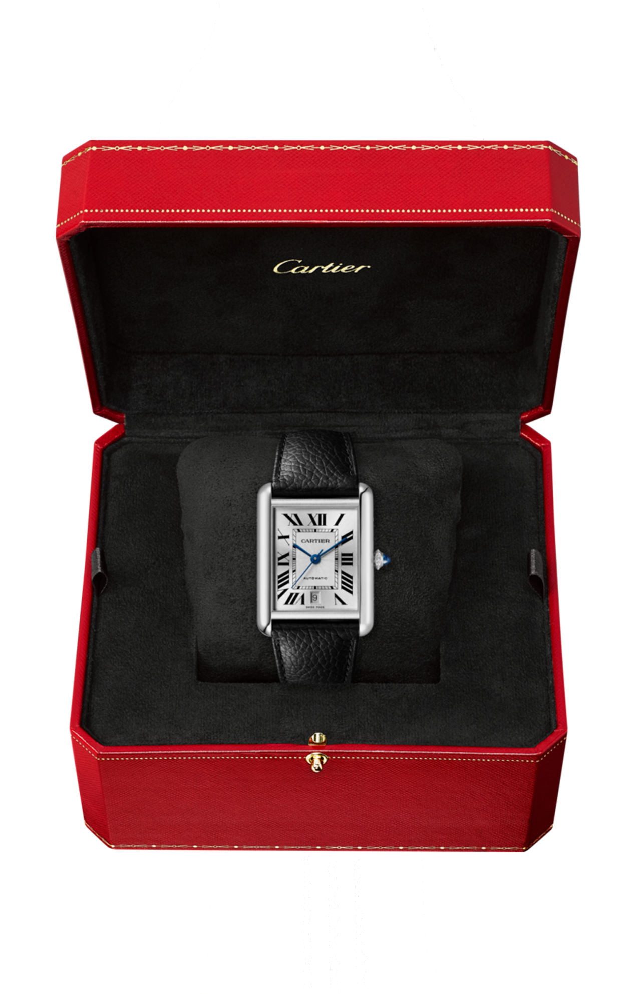 Cartier | TANK MUST DE CARTIER, MODELLO EXTRA-LARGE, ACCIAIO, AUTOMATICO - WSTA0141 (2)