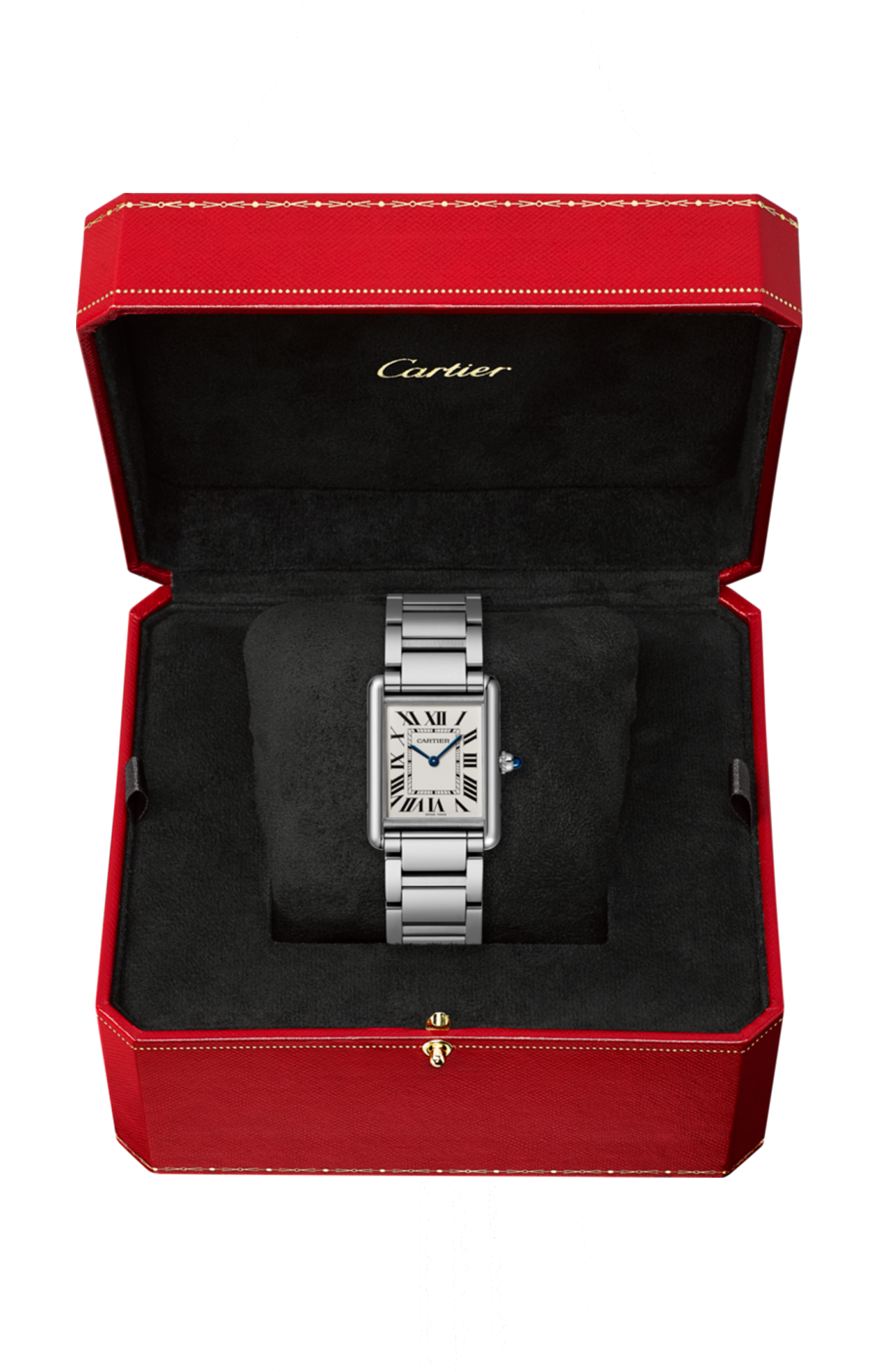Cartier | TANK MUST DE CARTIER, MODELLO GRANDE, ACCIAIO, QUARZO - WSTA0106 (2)