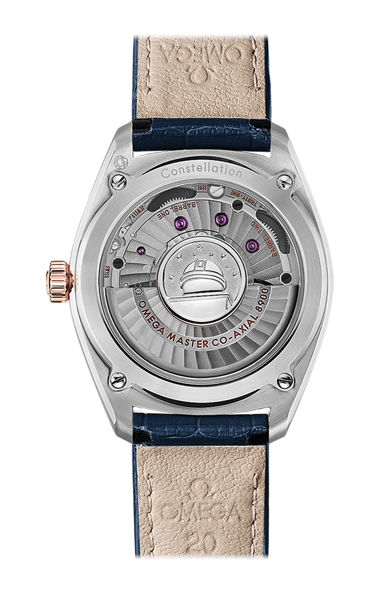 Omega | CONSTELLATION GLOBEMASTER 39 MM, ACCIAIO-ORO SEDNA&trade; SU PELLE - 130.23.39.21.03.001 (2)