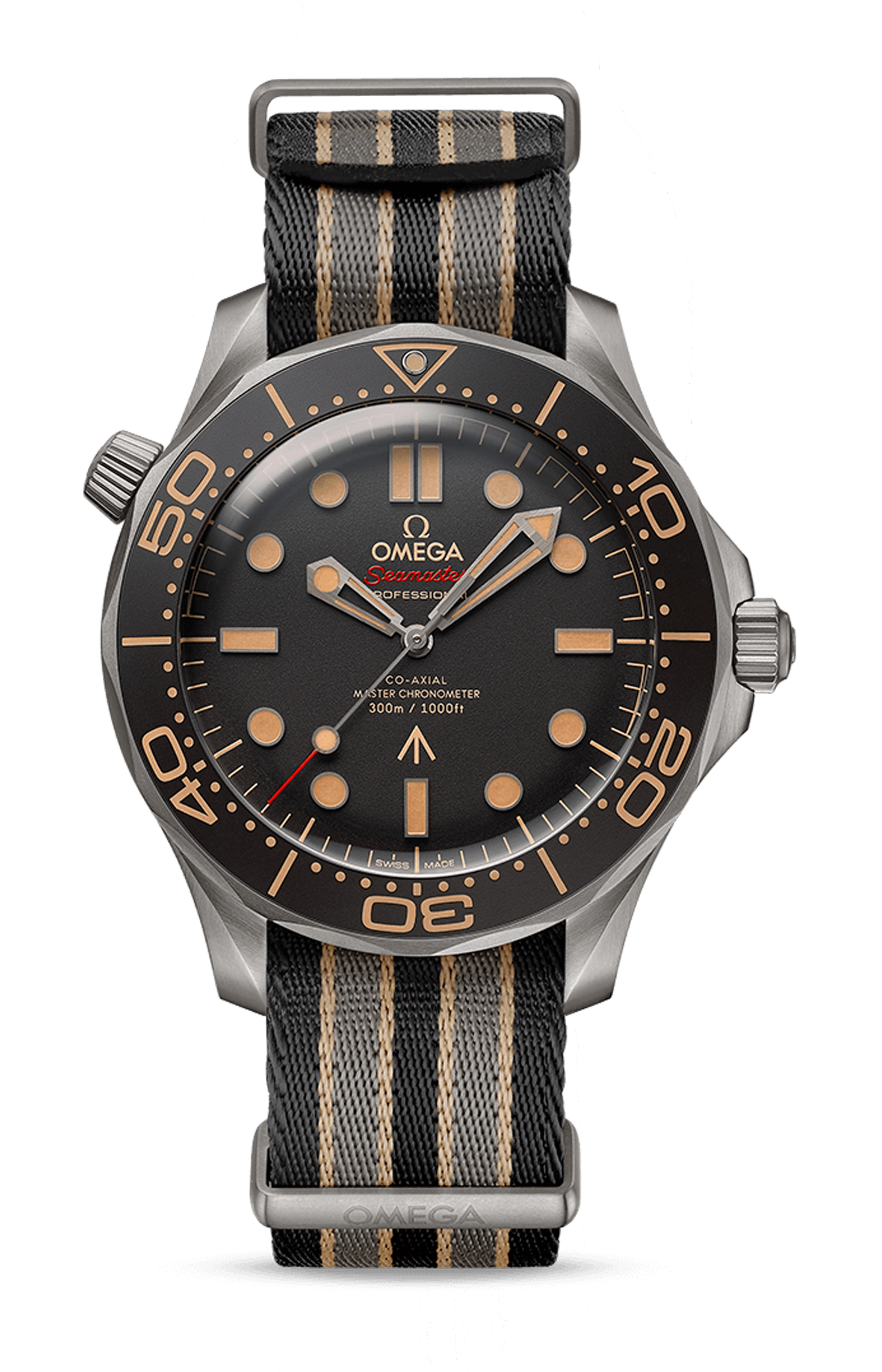 Omega | SEAMASTER DIVER 300M 42 MM, TITANIO SU NATO - 210.92.42.20.01.001 (1)