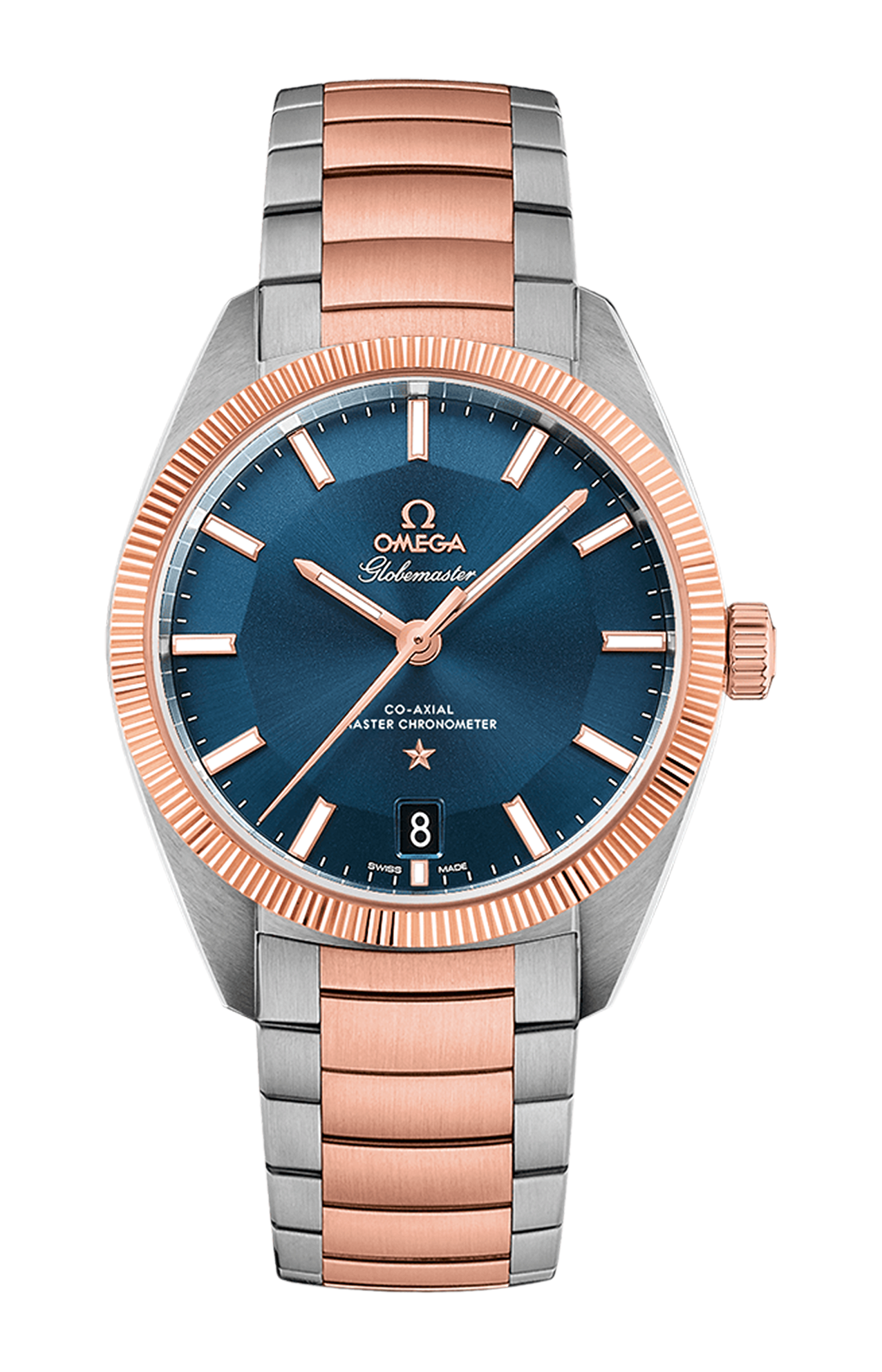Omega | CONSTELLATION GLOBEMASTER 39 MM, ACCIAIO-ORO SEDNA&trade; SU ACCIAIO-ORO SEDNA&trade; - 130.20.39.21.03.001 (1)