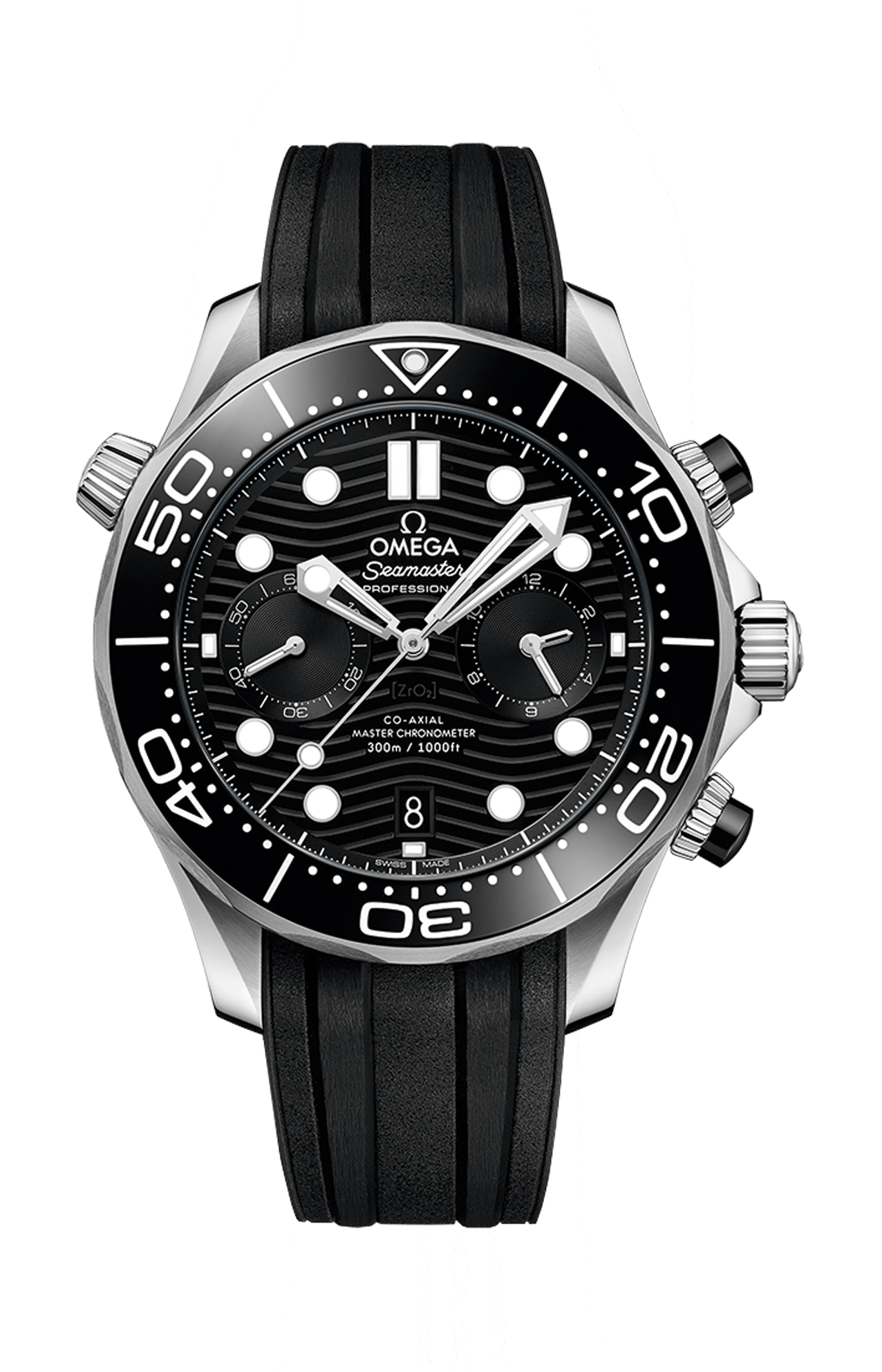 Omega | SEAMASTER DIVER 300M 44 MM, ACCIAIO SU CAUCCI&Ugrave; - 210.32.44.51.01.001 (1)