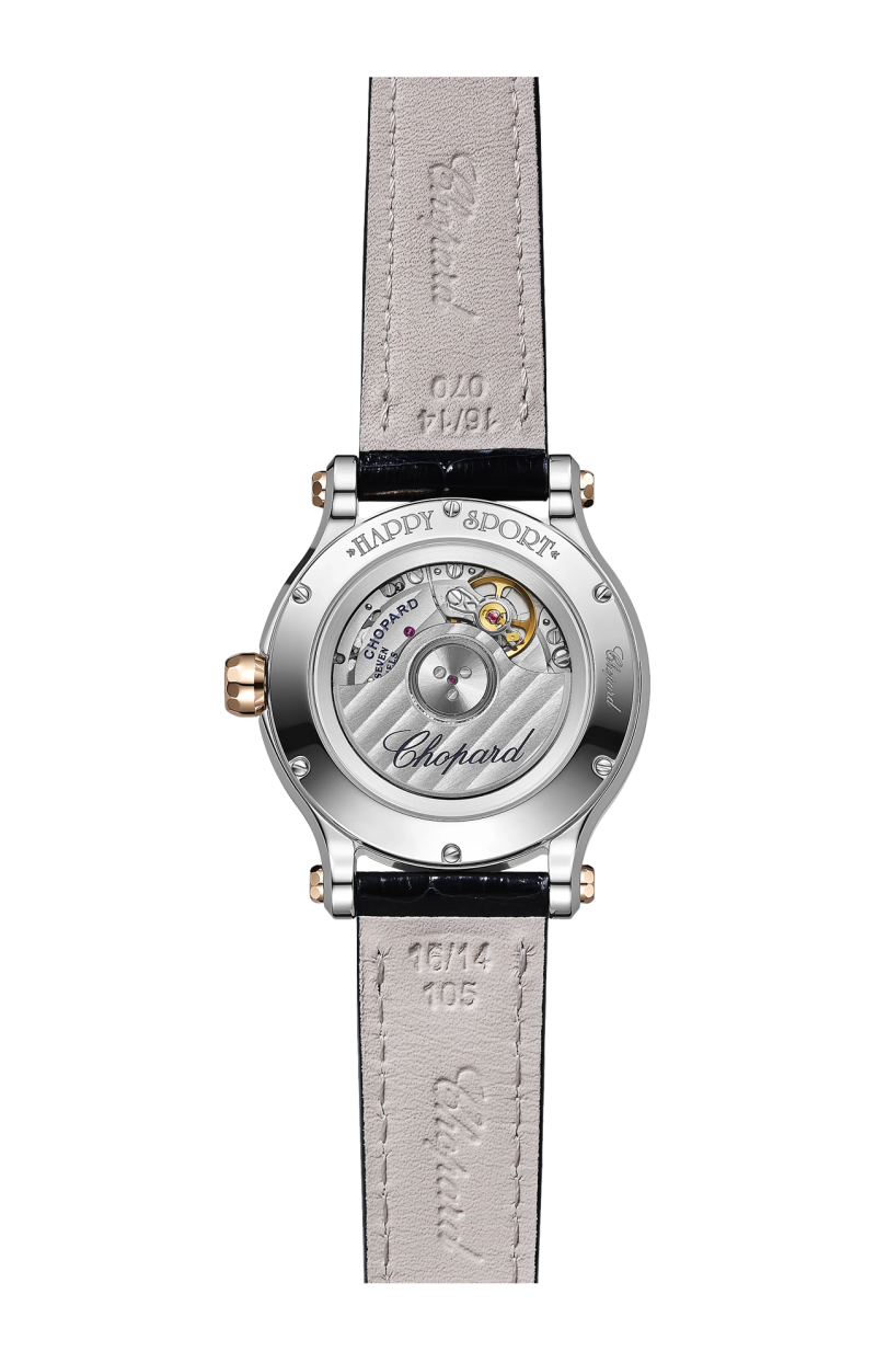 Chopard | HAPPY SPORT 33 MM, AUTOMATICO, ORO ROSA ETICO, LUCENT STEEL&trade;, DIAMANTI - 278608 (2)