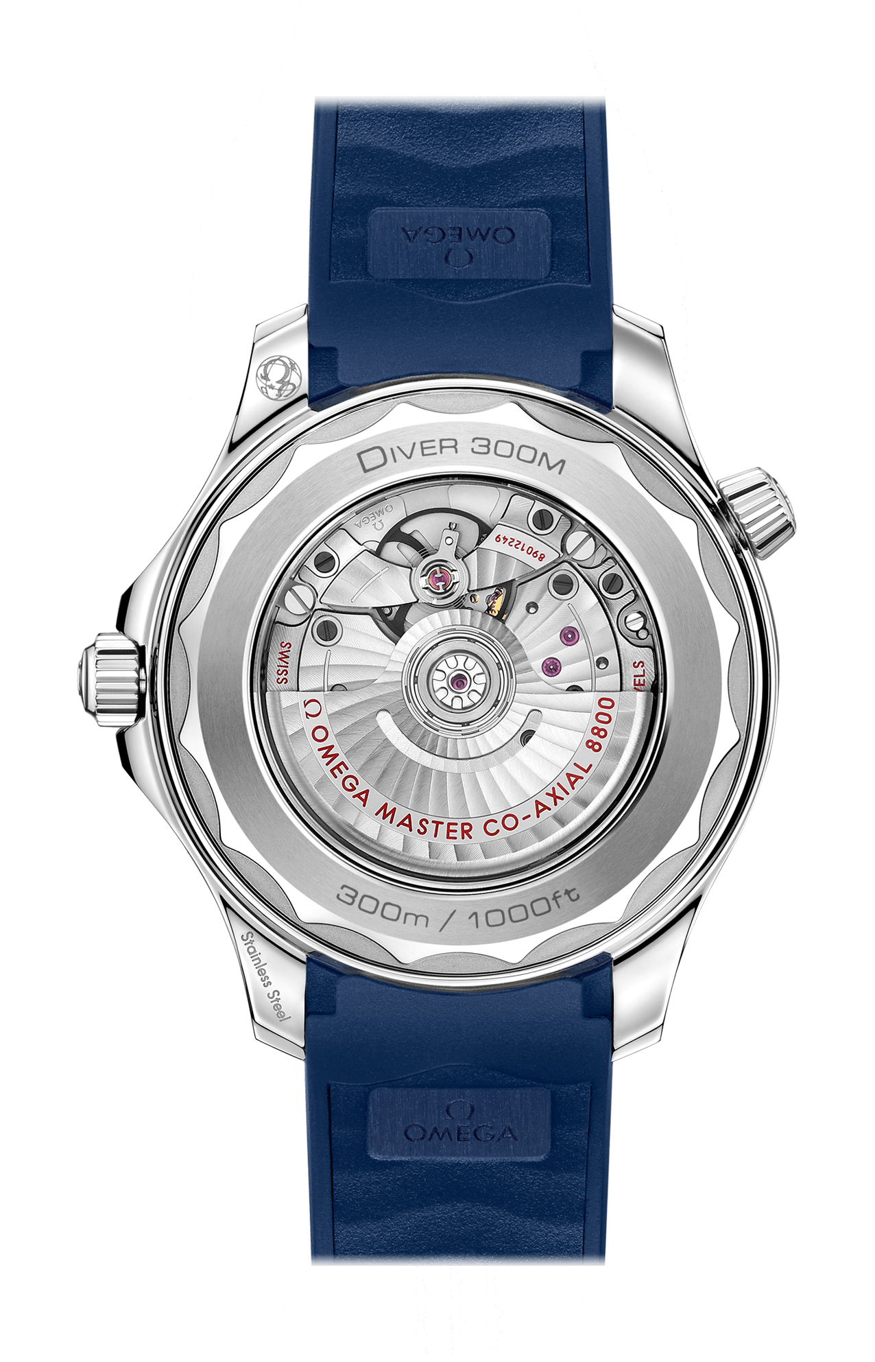 Omega | SEAMASTER DIVER 300M 42 MM, ACCIAIO SU CAUCCI&Ugrave; - 210.32.42.20.03.001 (2)